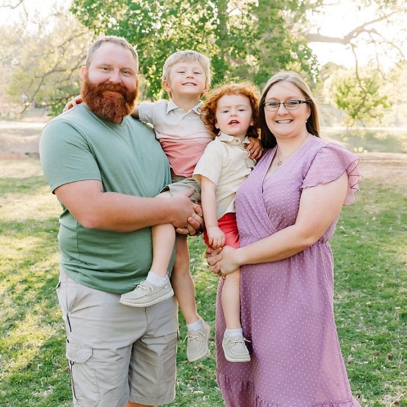 DR. JACQUELYN BOEHM Dr. Jacquelyn Boehm with her family