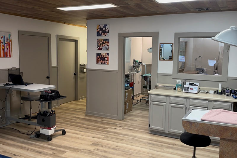 pet exam area at Animal Medical Center